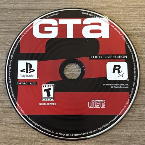 Other - Grand Theft Auto 2 GTA Collector's Edition (Playstation 1 PS1) Disc Only